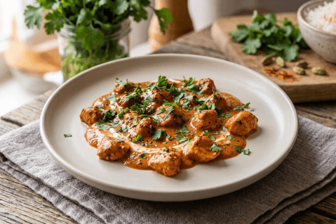 Pollo a la mantequilla