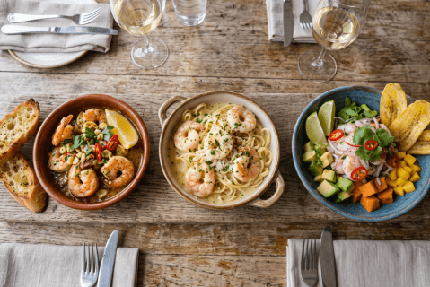Recetas fáciles con camarones