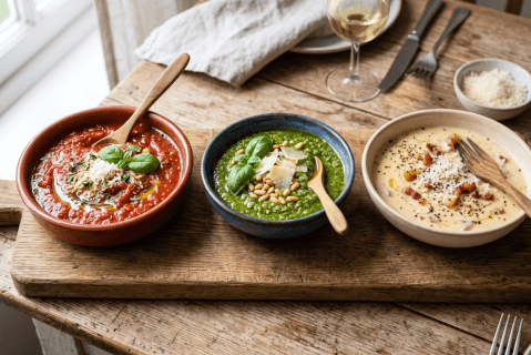 Salsas para pastas fáciles