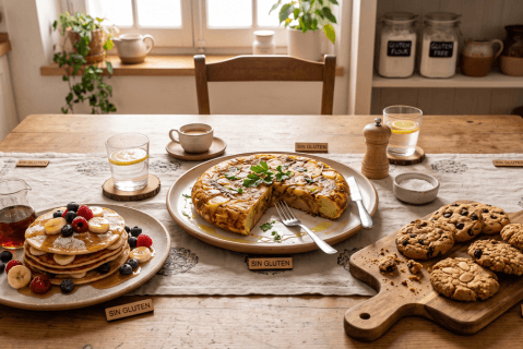 Recetas sin gluten fáciles