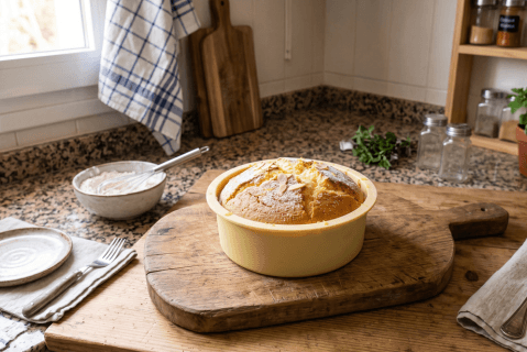 Bizcocho de yoghurt a la Air Fryer
