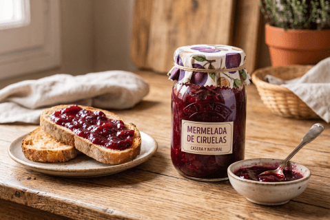Mermelada de ciruelas